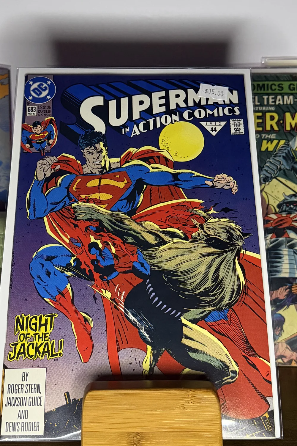 Superman in Action Comics — cover